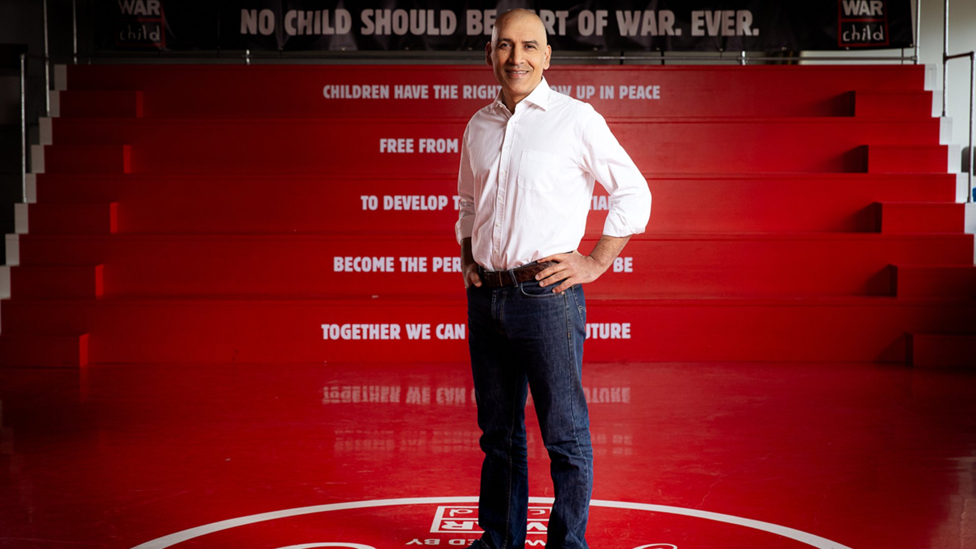 War Child CEO Ramin Shahzamani