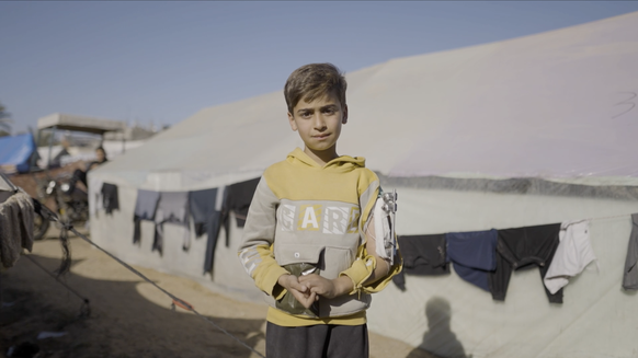 Adil (9) tells War Child what life is like for children in Gaza