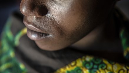 Woman in DR Congo - War Child is combatting stigmatization