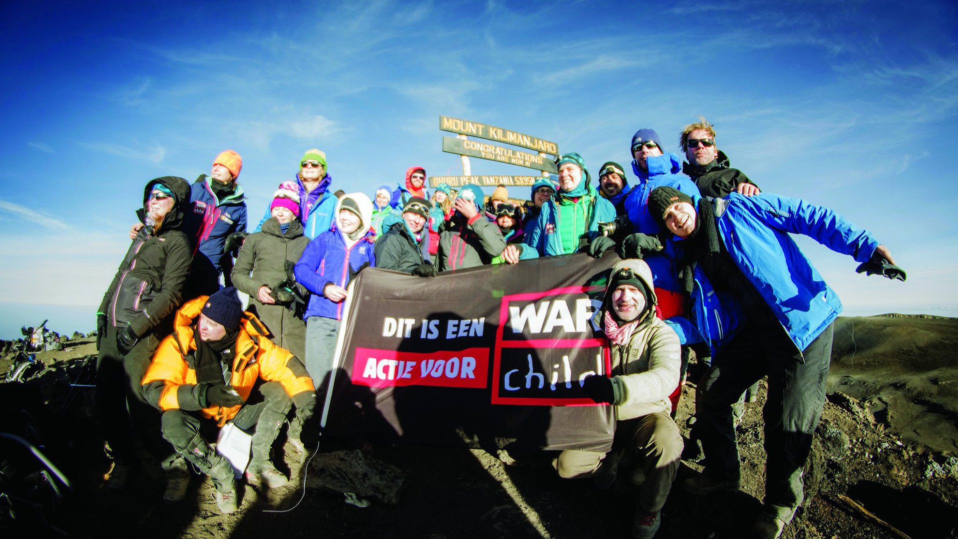Climbing Mount Kilimanjaro with War Child - Kili-Challenge