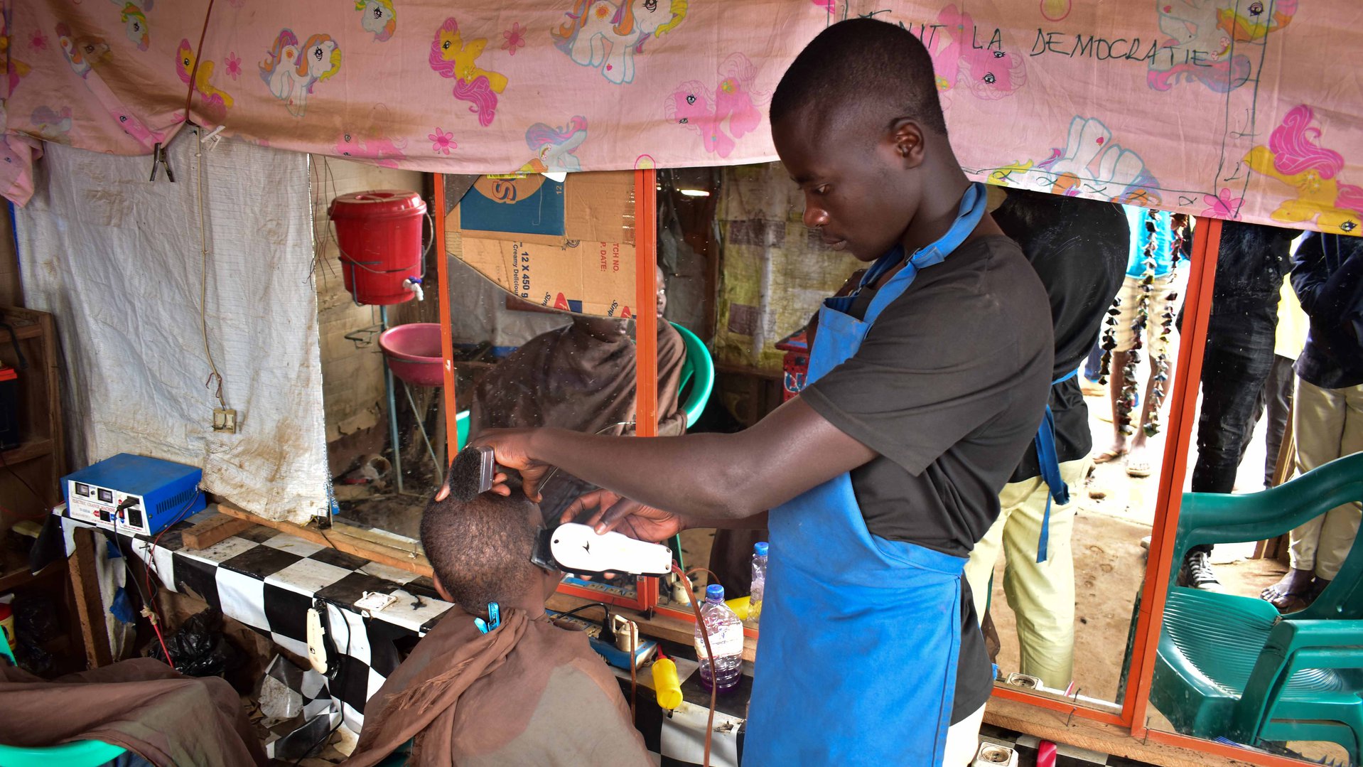 War child's entrepreneurial and vocational training helps youth prepare themselves for the labour market