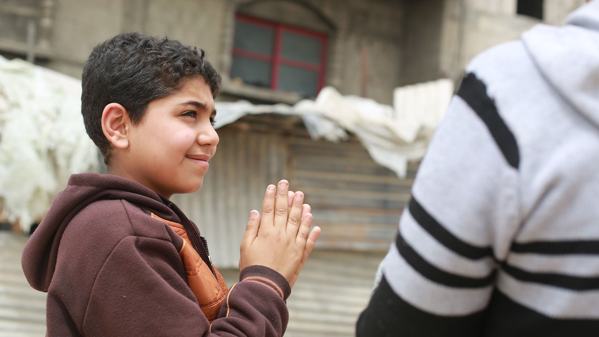 Rami in de bezette Palestijnse gebieden - War Child programma