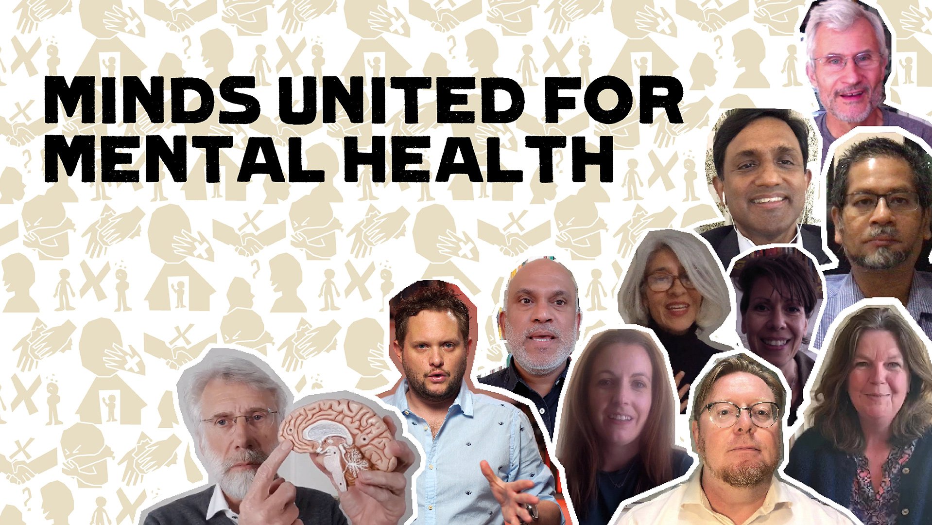 Minds United for Mental Health - overview portraits thought leaders - coronavirus response War Child