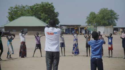TeamUp is helping Adit and many other South Sudanese children find their strength